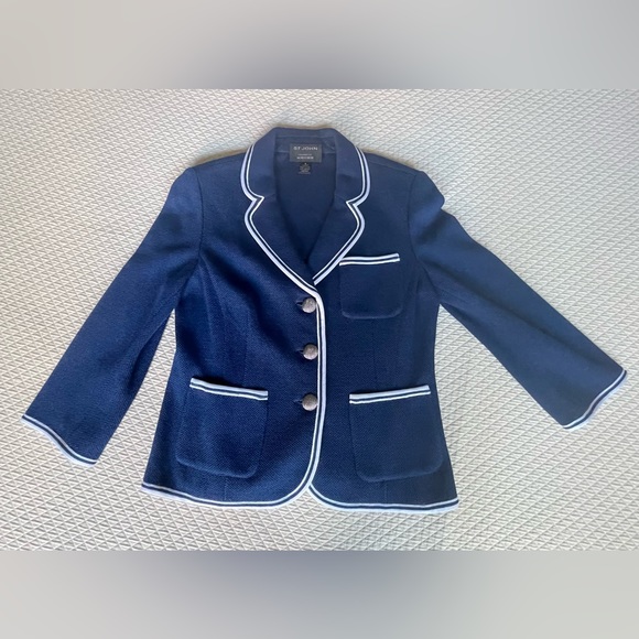 St.John size 6 tweed jacket - Picture 2 of 5
